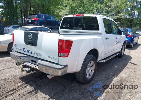 2004 Nissan Titan Xe/Se/Le from USA, damaged, VIN 1N6AA07B14N529438